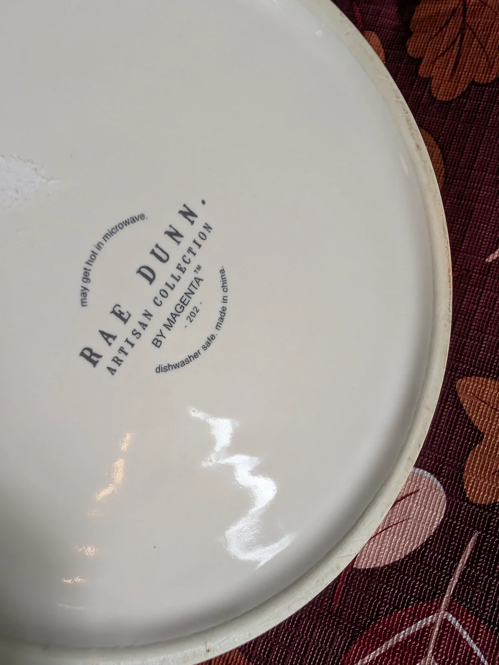 Rae Dunn XOXO White Ceramic Bowl